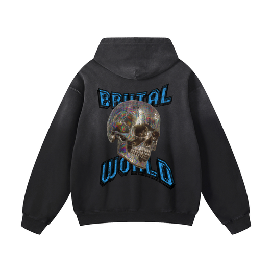 Brutal World Heavyweight Sunfade Hoodie