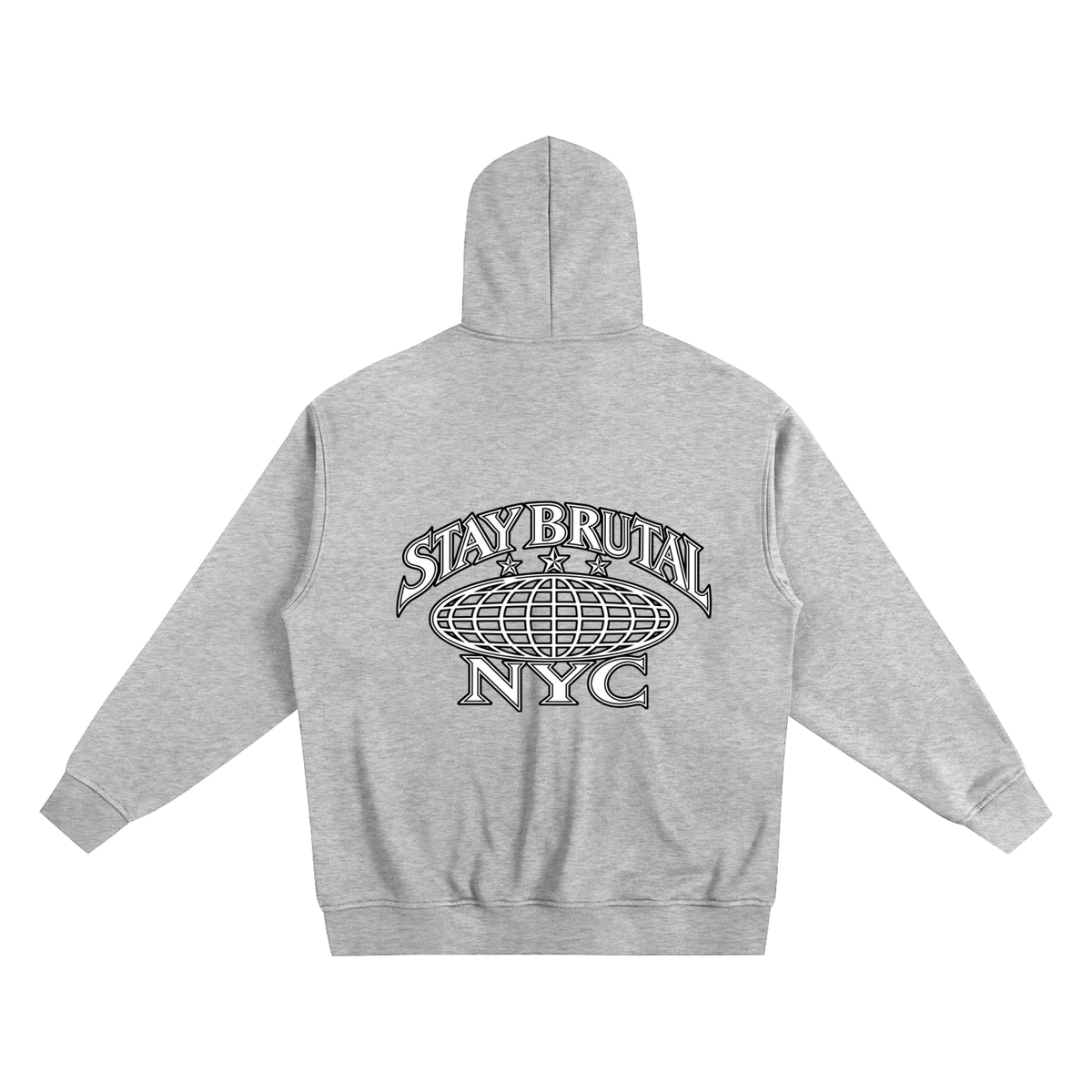 BRUTAL WORLD Pigeon zip Hoodie