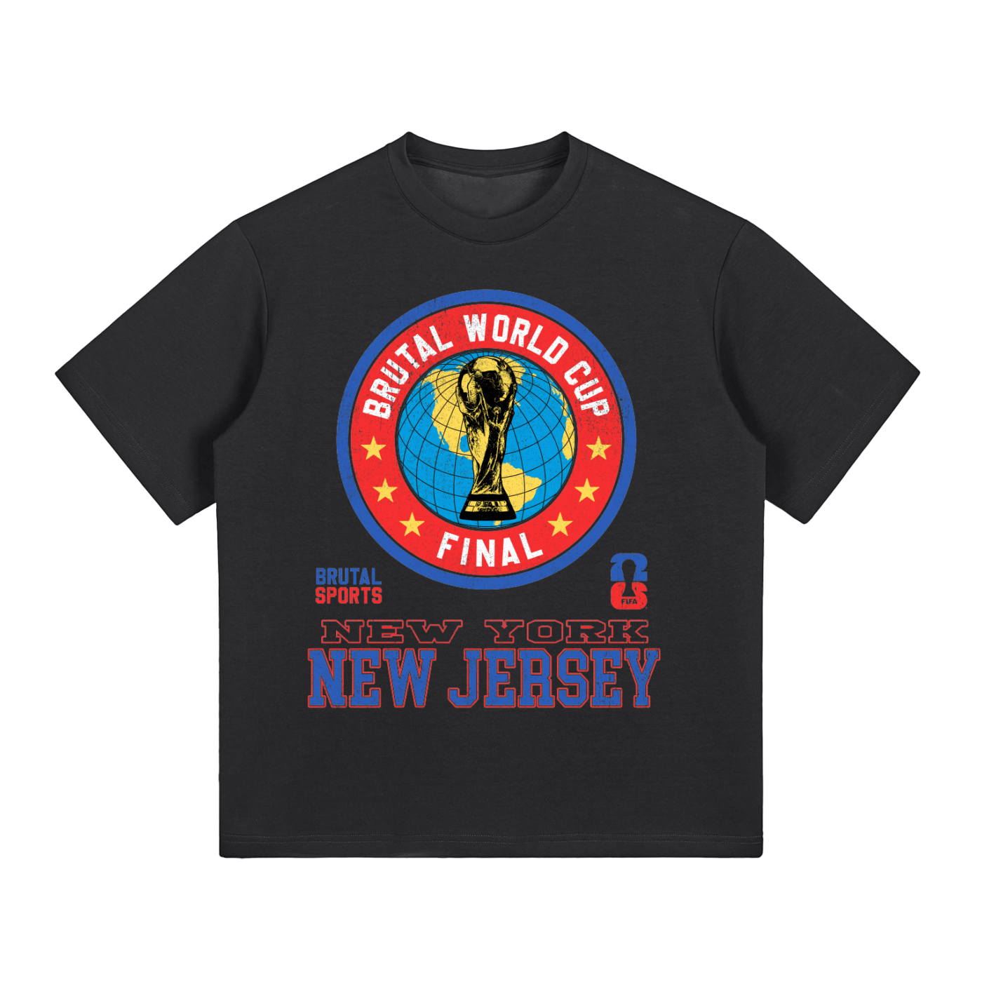 Brutal World Cup Essential Cooling Performance T-Shirt