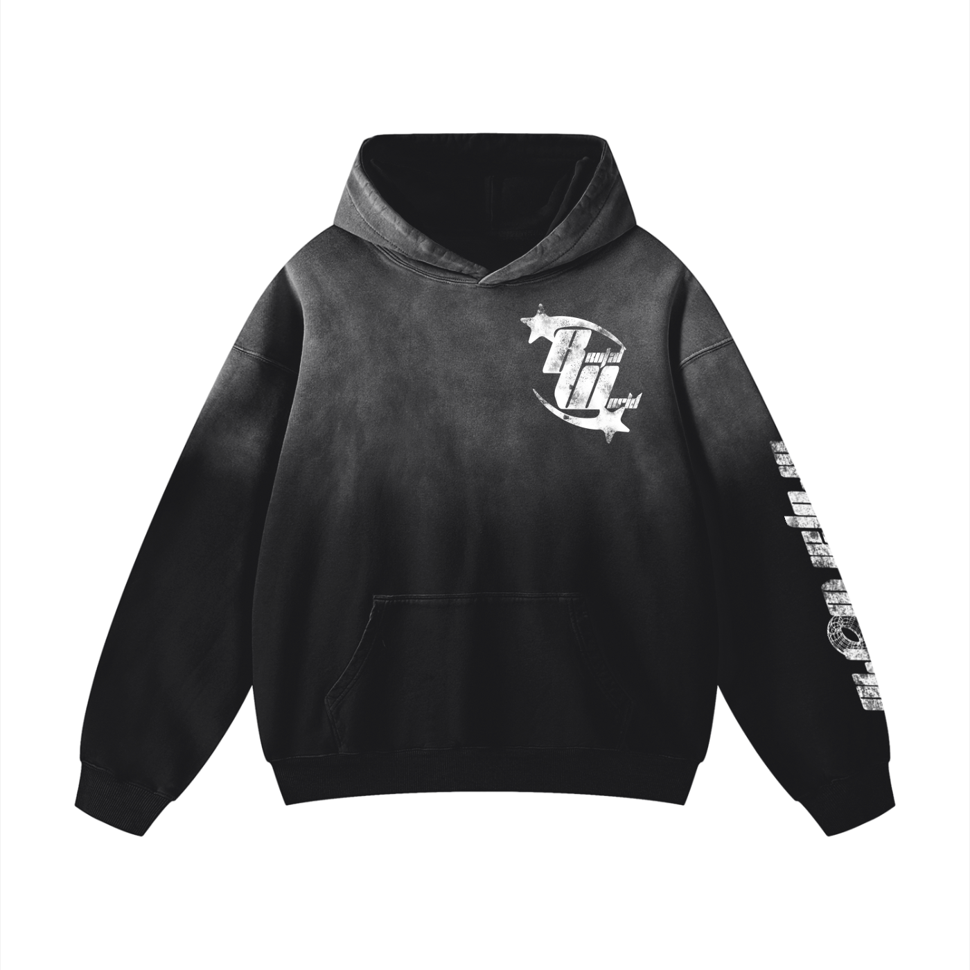 No Risk Heavyweight Sunfade Oversized Hoodie