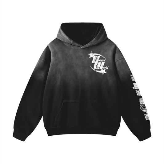 No Risk Heavyweight Sunfade Oversized Hoodie