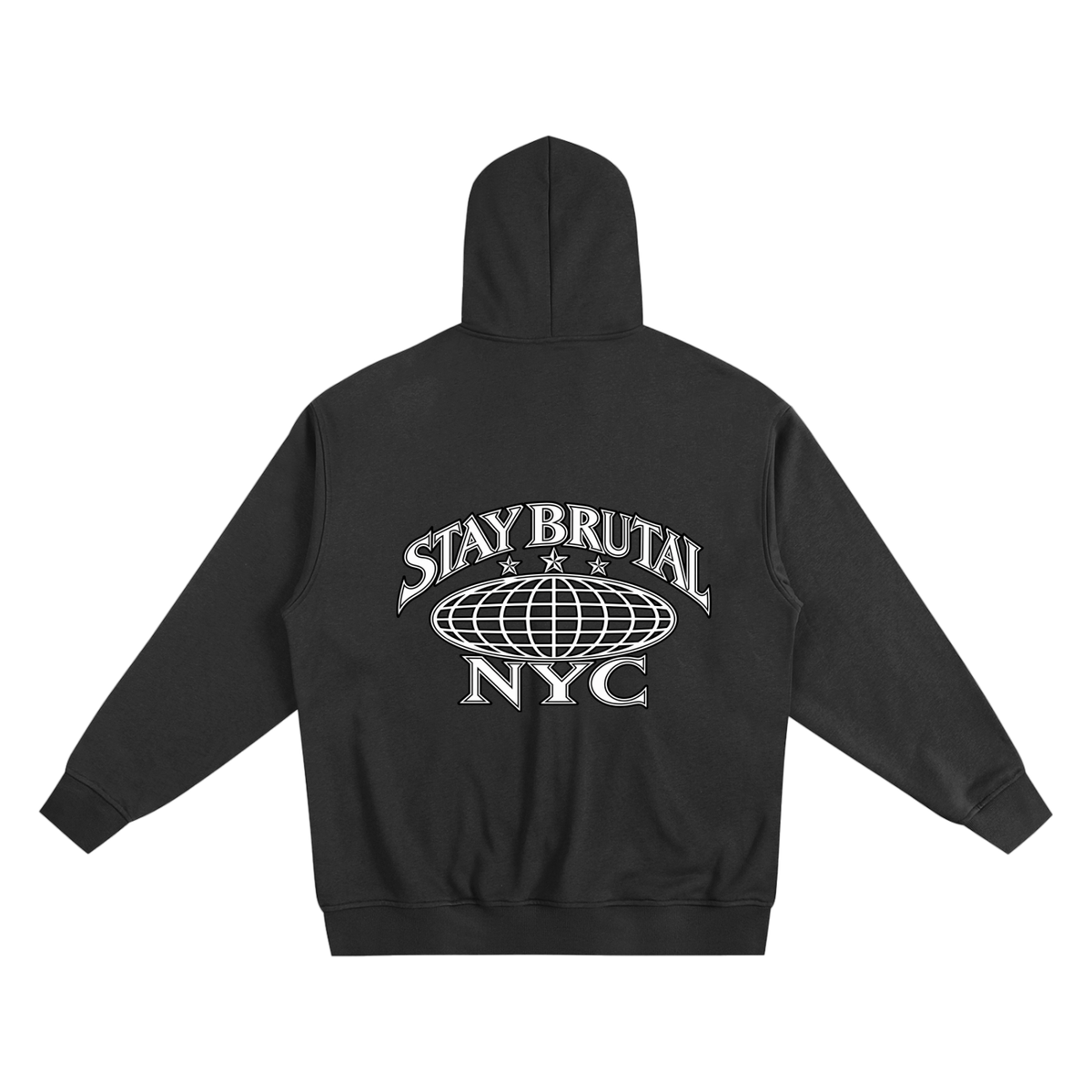 BRUTAL WORLD Pigeon zip Hoodie